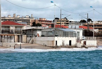 Restaurant détruit en 2013 à Juan-les-pins
