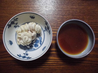 タラの白子ポン酢　はこちらからどうぞ