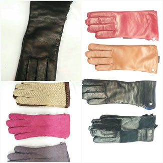 Handschoenen kopen in Groningen leren dameshandschoenen in de maten 6,5 7 7,5 8 8,5 juiste maat goed passend