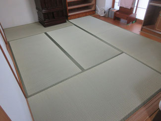 八王子市下柚木 M様 畳施工写真ご紹介