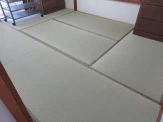 東大和市 畳 2部屋一緒に畳替え