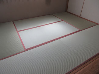 日野市 国産畳 熊本産畳 麻の葉模様 かわいい畳縁