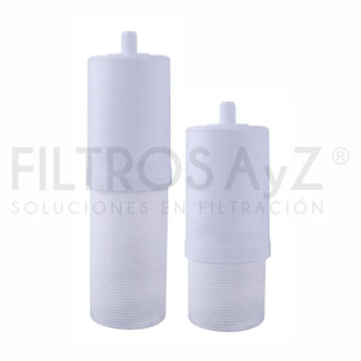 FILTRO DUAL CON CARBON ACTIVADO GRANULAR PARA PURIFICAR AGUA EN OZONIFICADOR