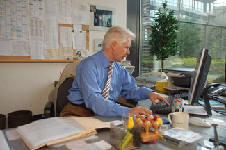 Der Fraktionsgeschäftsführer Hans-Joachim Pagels