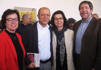 von links nach rechts: Dagmar Ziegner, Masoud Sadedin, Renate Frohnhöfer, Jürgen Peter