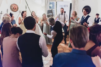 Hochzeit feiern!