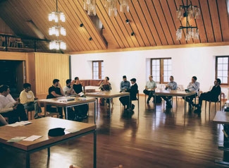 Angeregte Diskussion an der Vorveranstaltung vom 16.8.2021 in St.Gallen