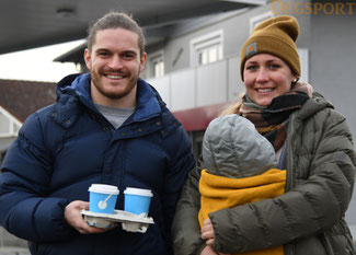 Elena Eller (LV Deggendorf) und "Mucki" Hauner vom TSV Seebach