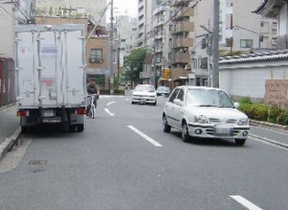 自転車の右側通行