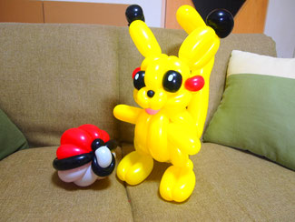ポケモンgo ふうせんひねり バルーンアート のクラウン