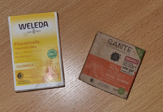 2x Seife, sonst nichts