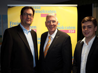 Markus Herbrand, Dr. Ingo Wolf, Frederik Schorn