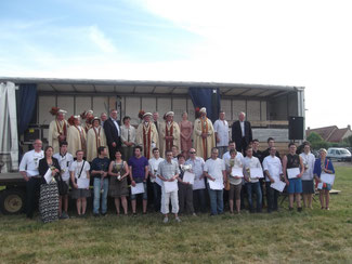 remise des prix aux lauréats - image d'archives 