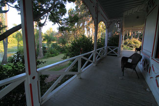 The actual home of "Batjac" is the L.A. Arboretum: in John Wayne's "Wake of the Red Witch", the Queen Anne Cottage was the home of the evil owner of the Batjak Shipping Company.