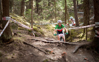 Eva Lechner im schwierigem Terrain von Haiming © EGO-Promotion