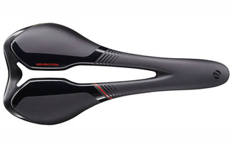 Velo bietet das „Weightless Open Wing“ (WOW)-Sattelsystem © Velo