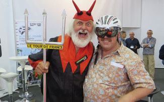 Illustres Publikum auf der Eurobike © kg