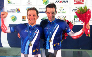 Andreas Graf und Andreas Müller sind Europameister © Maloja Pushbikers