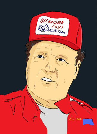 AJ "SuperTex" Foyt by Muneta & Cerracín - “Coyote Red”