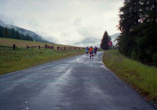 die letzten Kilometer bis Scuols hatten es in sich