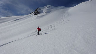 Ein Pensionist auf Skitour bild:spagra