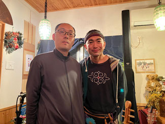 夜は田熊さんと東京・世田谷まで根本さんのLIVEを聴きに行きました。