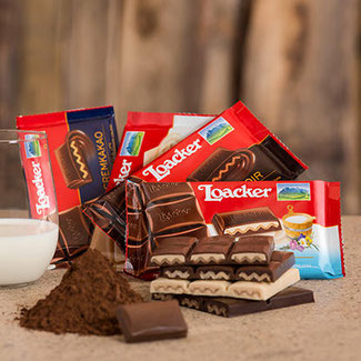 loacker tavolette milk napolitaner dark noir recensione review