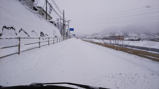 岐阜県飛騨市内の国道