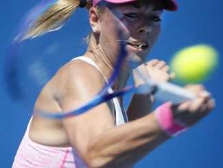 Die Hamburgerin Carina Witthöft überrascht bei den Australian Open. Foto: Made Nagi