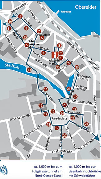 Virtueller Stadtrundgang durch Rendsburg - LUPESI