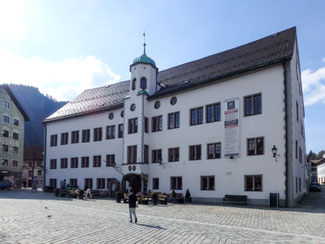 Bild: Ehemaliges Schloss am Marienplatz in Immenstadt im Allgäu