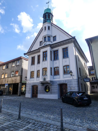 Bild: Rathaus am Marienplatz 16 in Immenstadt im Allgäu