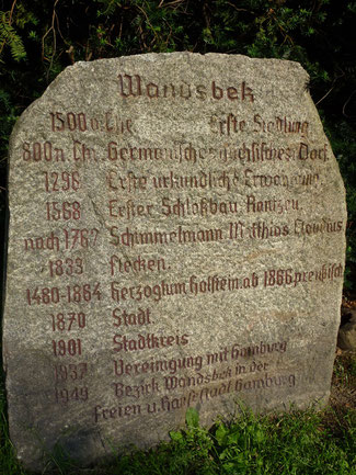 Geschichtsstein Wandsbek