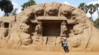 Bild: Baudenkmal - Mahabalipuram in der Nähe von Chennai  