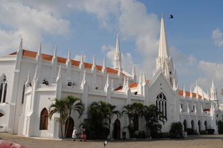 Bild: Die St. Thomas Basilika in Chennai