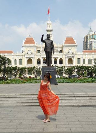 Bild: Saigon Denkmal 