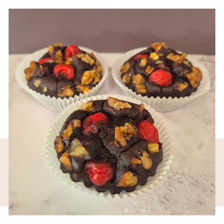 Schoko-Tartelette mit Avocado-Schoko-Creme