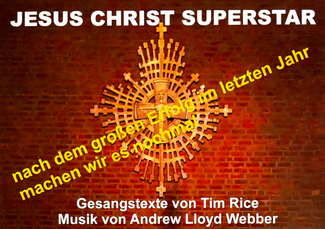Die Übertragung der Aufführungsrechte erfolgt in Übereinkunft mit den Originalrechteinhabern THE REALLY USEFUL GROUP LTD, London durch die MUSIK UND BÜHNE Vertragsgesellschaft, Wiesbaden
