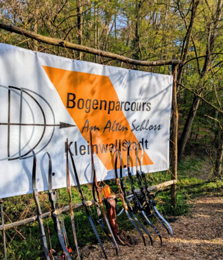 3D Bogenparcours am Alten Schloss in Kleinwallstadt bei Holger Kraus | Bogenschießen im Raum Miltenberg | Anfängerkurse | Bogenurlaub | instinktives Bogenschießen