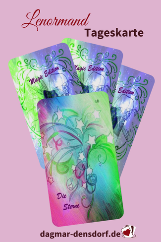 Lenormand Tageskarte Sterne