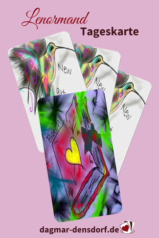 Lenormand Tageskarte Buch