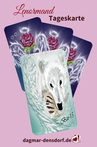 Lenormand Tageskarte Bär