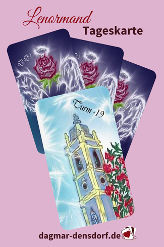 Lenormand Tageskarte Turm