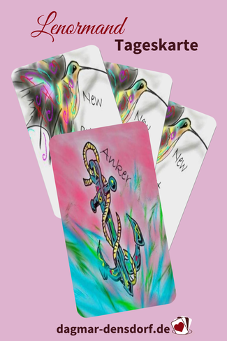 Lenormand Tageskarte Anker