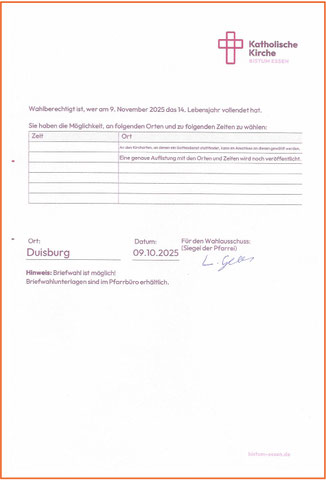 Endgültige Kandidatenliste PGR-Wahl, Seite 2 von 2