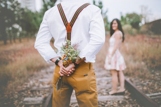 Best dressed für den Heiratsantrag mit der Hilfe von Diverse Diamonds