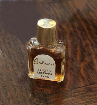 LUCIEN LELONG - INDISCRET : PETITE MINIATURE ANCIENNE