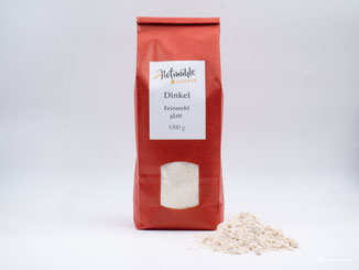 Dinkel Feinmehl glatt - Hofmühle Gruber