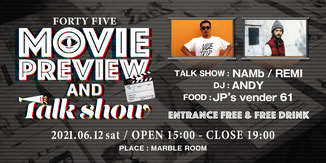 MOVIE PREVIEW and Talk show
