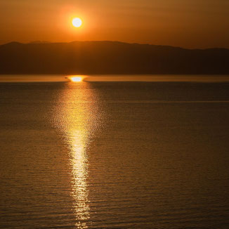 Sonnenuntergang auf Korfu